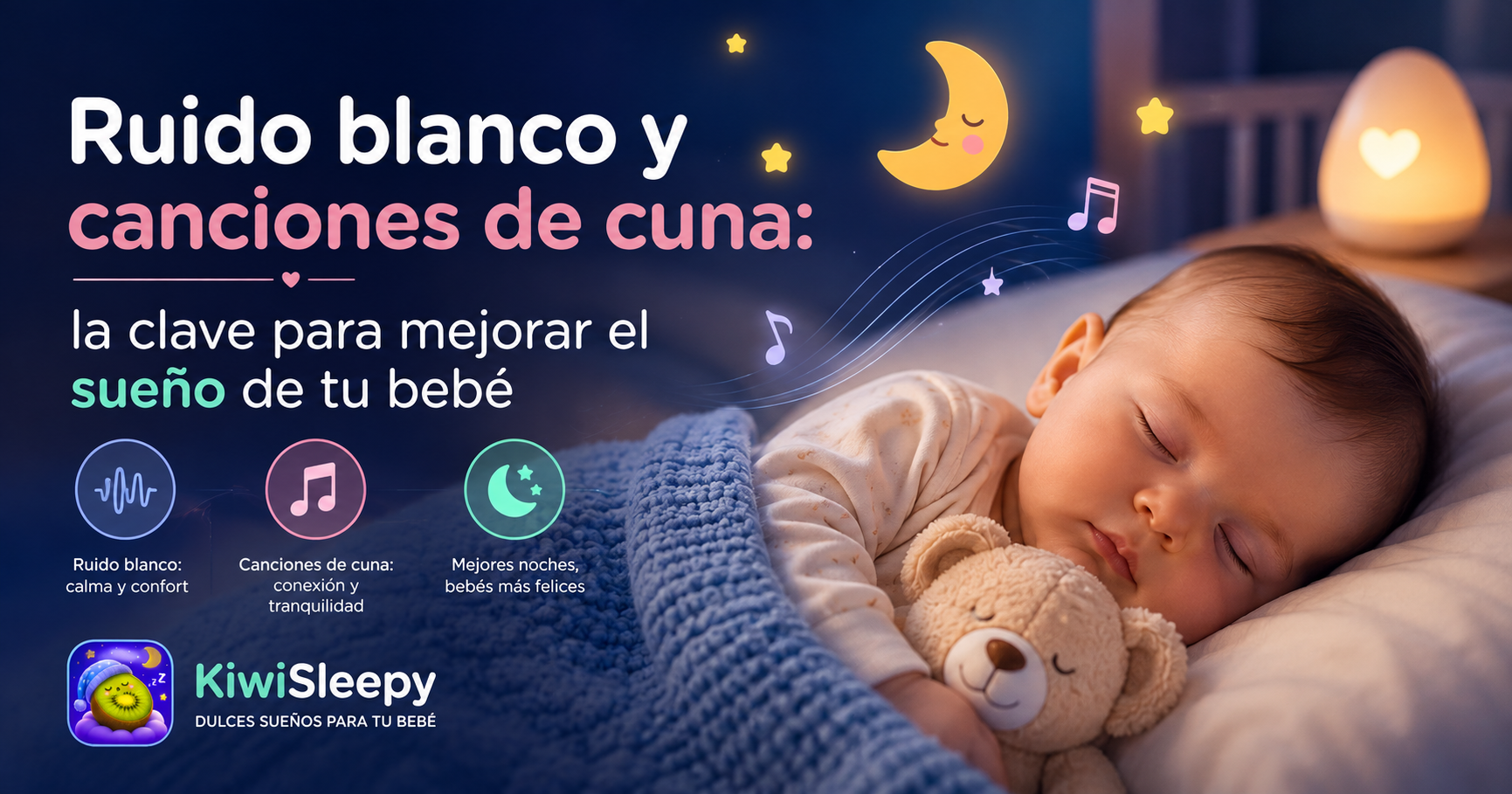 Ruido blanco y canciones de cuna